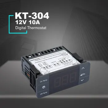 

KT-304 Digital Temperature Controller Thermoregulator Thermostat Thermocouple Sensor with Refrigeration Defrost Fan Function