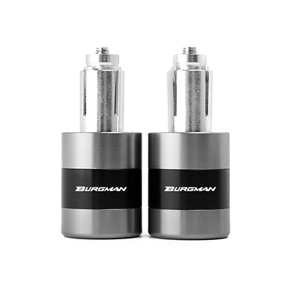 Для SUZUKI BURGMAN 650 400 125 200 AN650 AN400 AN125 AN200 аксессуары для мотоциклов Ручка Руль Торцевая крышка - Цвет: titanium