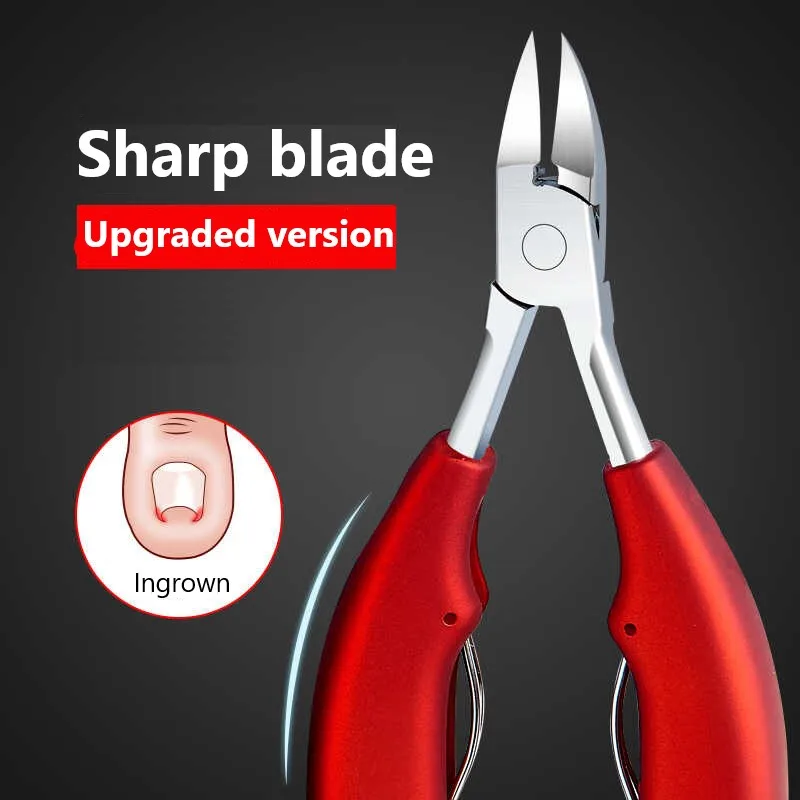 Toe Nail Clippers Nail Correction Thick Nails Ingrown Toenails Nippers Cutters Dead Skin Dirt Remover Pedicure Care Tool