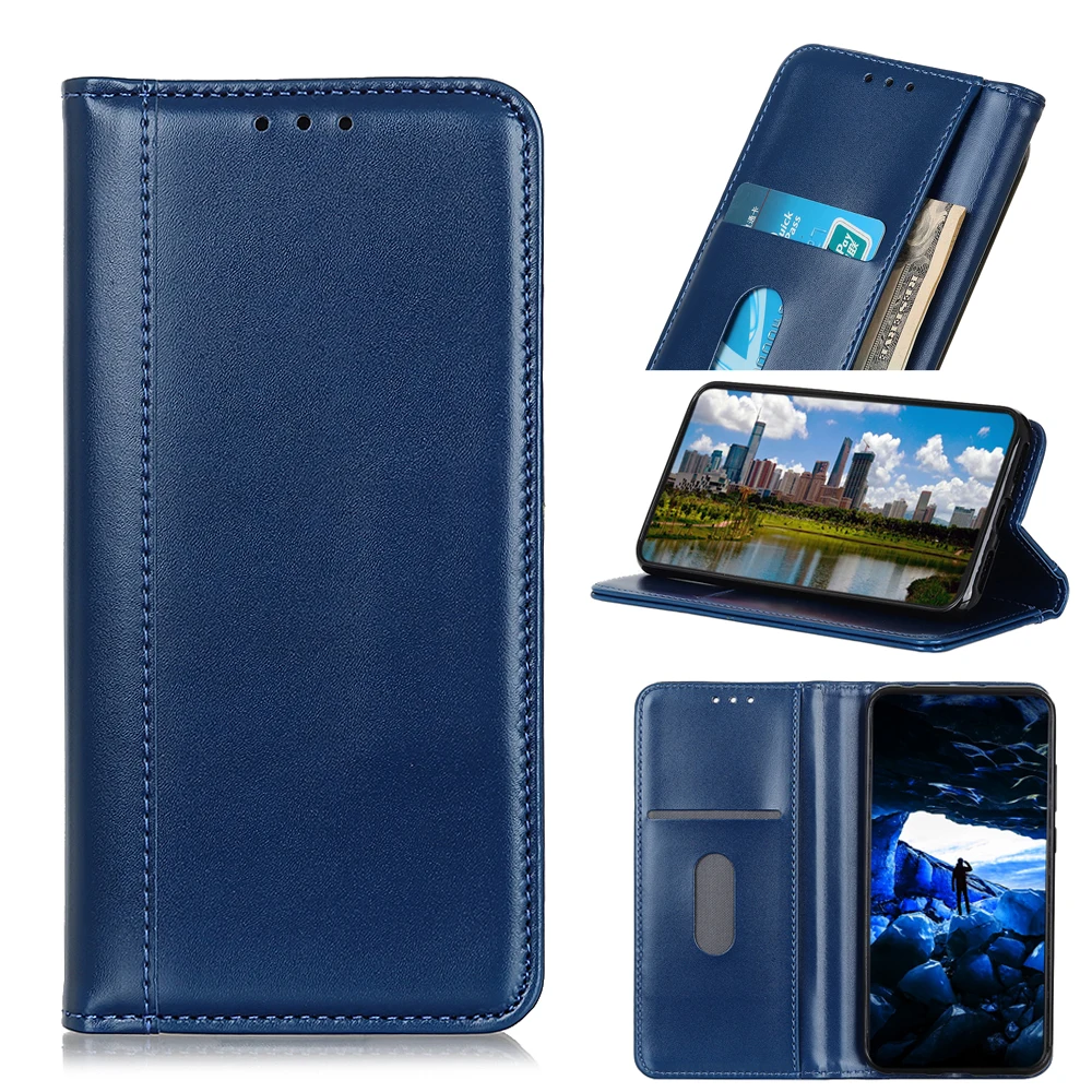 

For Samsung Galaxy Note 10 A30 (Japanese Version) Case Full Protection PU Leather Flip Stand Magnetic Wallet Case with Card Slot