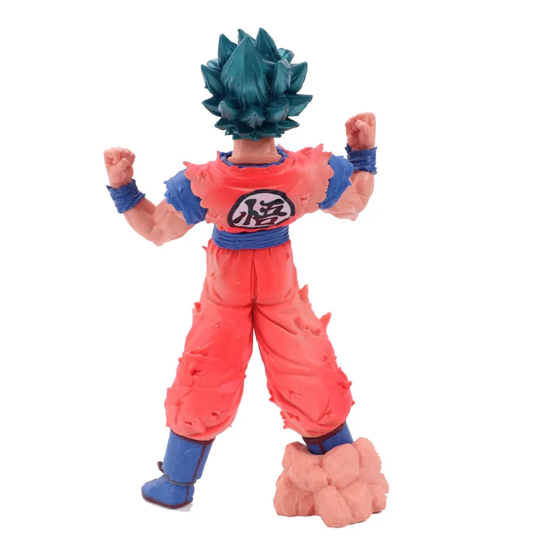 

Anime Garage Kit Model qlz Super Saiyan for Blood Goku King Punch PVC Box Decoration