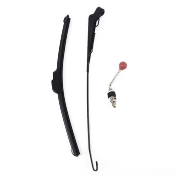

Universal Windshield Wiper ATV Exterior Black Replacement Parts Accessories