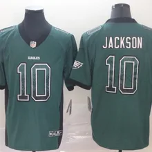 Все сшитые мужские Джерси Philadelphia DeSean Jackson#10 eagles