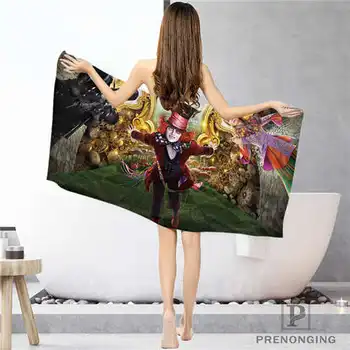 

Custom Alice-Through-the-L Bathroom Washcloth Towels Face Towel/Bath Towel Shower Towels Size 33x74cm/72x143cm#18-12-17-05-211
