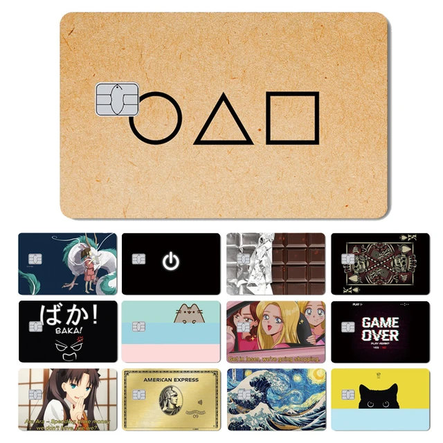 Share more than 65 anime credit card stickers super hot  incdgdbentre