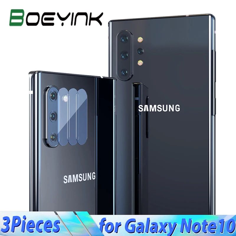 3 шт. закаленное стекло для камеры samsung Galaxy S8 S9 S10 Plus 5G защита объектива Note 8 9 10
