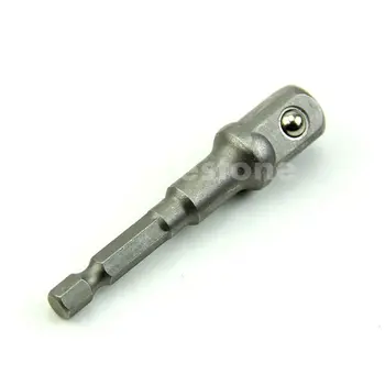 

1/4" 3/8" 1/2"Power Drill Bit Driver Hex Socket Bar Wrench Adapter Extension
