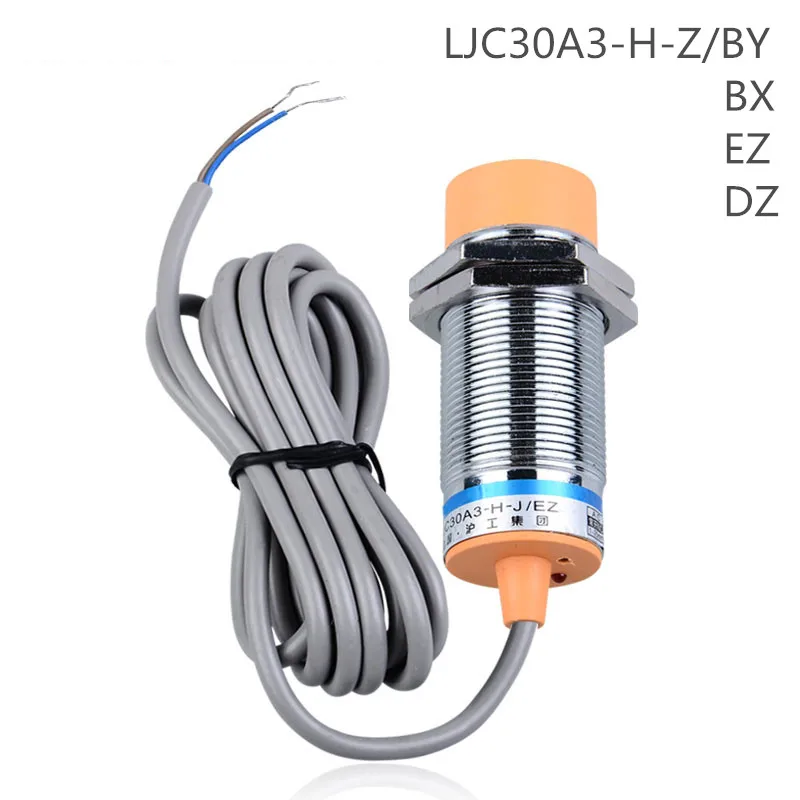 Емкостный датчик приближения LJC30A3-H-Z/по/AY/EZ/DZ DC6-36V/ PNP/NPN/3-Провода нет 30 мм диаметр 0-15