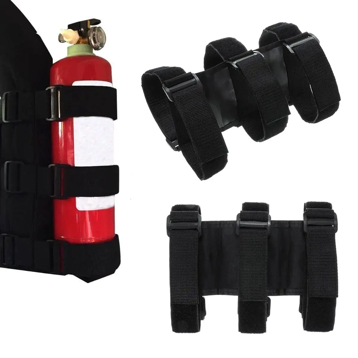

Audew Adjustable Car fire-Extinguisher Fixed Holder Fastener Clip Car Roll Bar For Jeep-wrangler JK JKU NEW