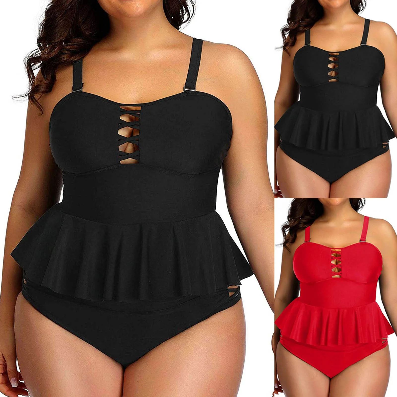 Однотонный купальник из двух частей 2021 пляжный купальный костюм для девочек