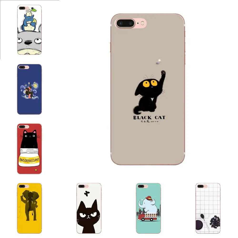 Защита экрана из ТПУ Queen Panda Flower для HTC U11 Life Capa Plus U 11 U12 | Мобильные телефоны и
