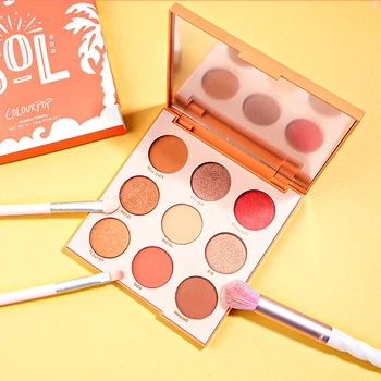 

Colourpop glitter and matte 9Colors SOL shadow palette