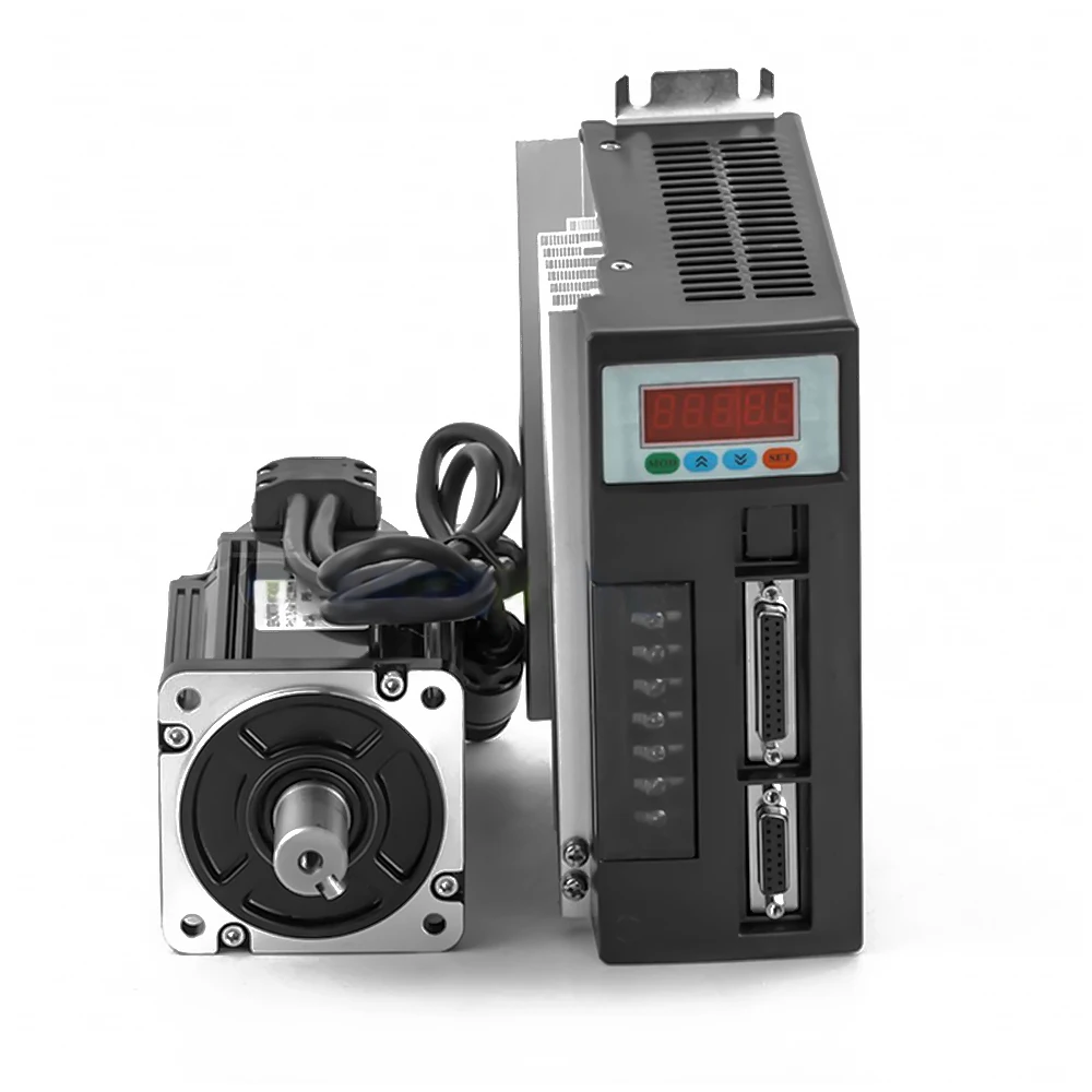 3.8KW 130ST M15025 AC Серводвигатель 15N.M 2500 об/мин и драйвер с кабелем высокой мощности