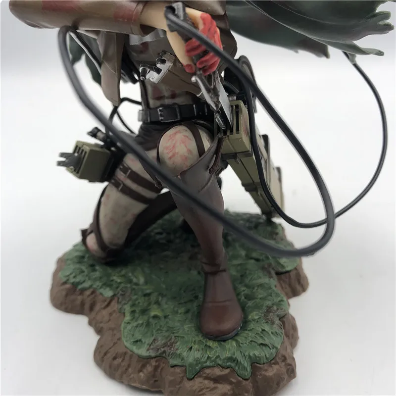 Attack on Titan Figure Rival Ackerman Action Figure Package Ver. Levi PVC Action Figure Rivaille Collection Model Toys 18cm