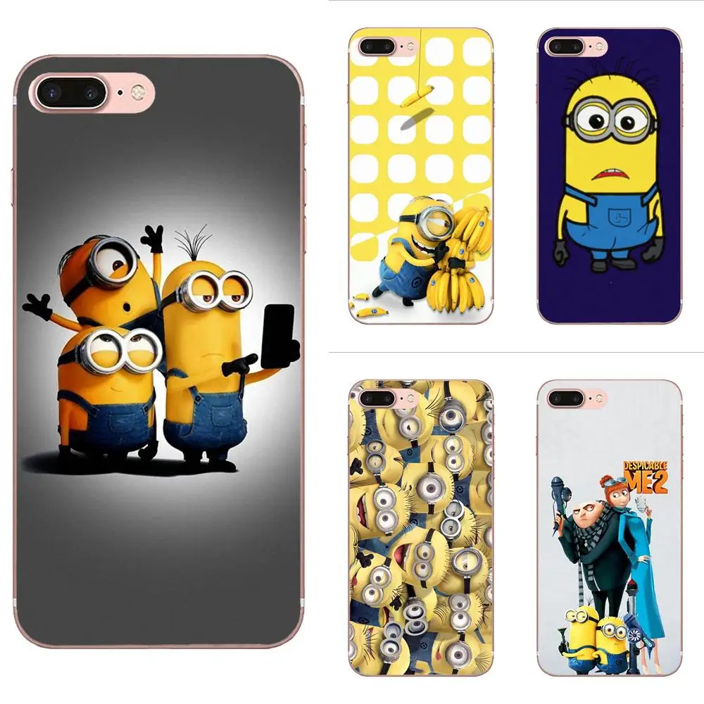 

Motorcycle Minions For Galaxy J1 J2 J3 J330 J4 J5 J6 J7 J730 J8 2015 2016 2017 2018 mini Pro Soft Art Print