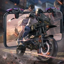 Manette de jeu PUBG pour téléphone portable, avec bouton de tir, bouton de visée, Joystick de tir, pour iPhone et Android