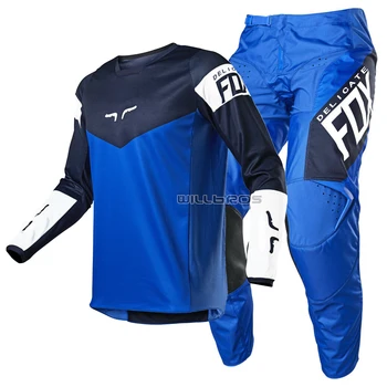 

2021 New Arrival Delicate Fox 180 Revn Motorcycle Scooter Riding Gear Set Men's Suit Motocross Motor Kit