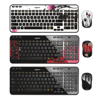 

Logitech MK365 2.4GHz Wireless Mouse Keyboard Combo Set Mini Multimedia Keyboard Mice for Office Notebook Laptop Desktop PC