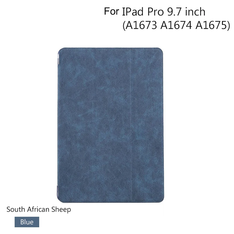 XMXCZKJ для iPad 9,7 Чехол для iPad Pro 9,7 чехол Pro12.9 поколение Funda для iPad Pro 10,5 кожаный смарт-чехол - Цвет: BlueForIPadPro9.7