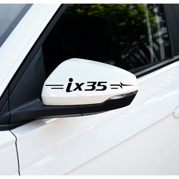 

Car Styling Automobiles Rear View Mirror Vinyl Car Sticker Decal For hyundai ix35 Solaris I30 Creta Stickers Accessories
