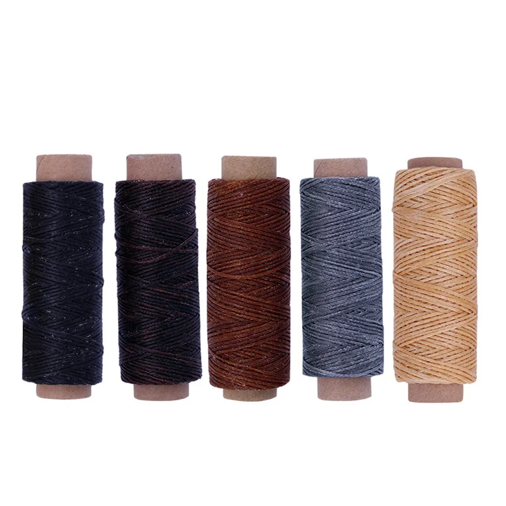 1 Set Starter Tools Set Leather Craft Bookbinding Kit Bone Folder Paper Creaser, Waxed Thread, Awl, Needles