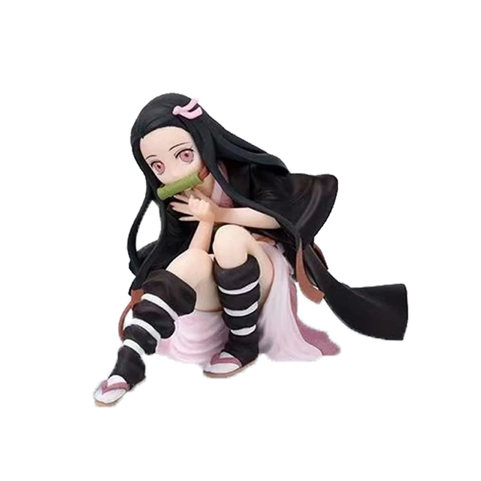 Tronzo аниме демон убийца Kimetsu no Yaiba Kamado Tanjirou Nezuko ПВХ фигурка модель игрушки Kimetsu фигурка Brinquedos подарки