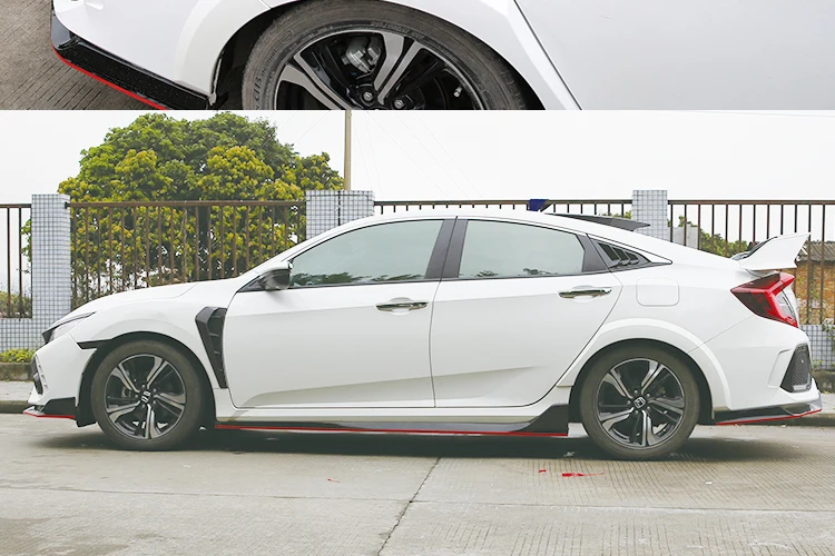 Подходит для Honda Civic 10 ABS удар TYPE-R стиль задний спойлер заднего крыла