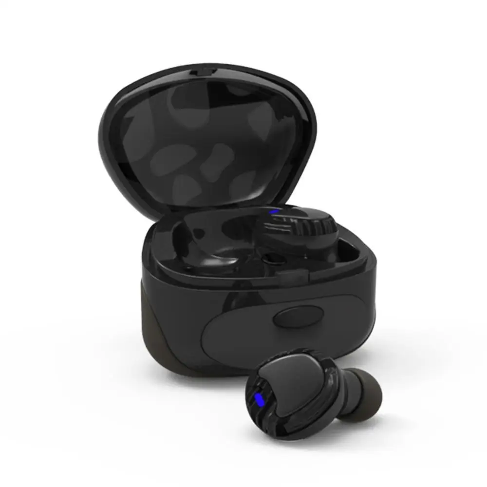 Наушники T7 Bluetooth 5,0, мини Беспроводные спортивные наушники с двойной ручкой, стерео звук, водонепроницаемые наушники, игровые наушники Hea