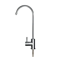 Kitchen Faucet 1/4 Inch Drinking Water Filter Faucet Reverse Osmosis System 360 Rotation Stainles Steel Sink Faucet Purifier 2