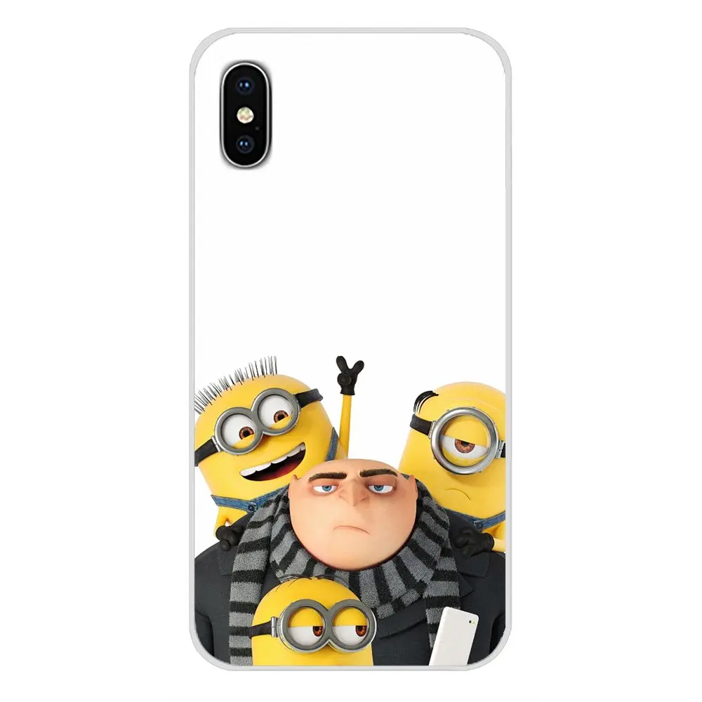 Аксессуары чехлы для телефонов samsung Galaxy S3 S4 S5 Mini S6 S7 Edge S8 S9 S10 Lite Plus Note 4 5 8 9 Gru Kids Minions D Me - Цвет: images 6