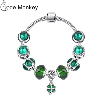 

Qikaola Hot Clover Bracelet Boutique DIY Women Bracelets & Bangles For Women Jewelry Accessories B51