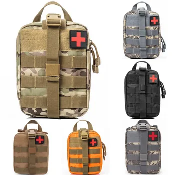 

Tactical EMT Medical First Emergency Aid Kit Outdoor Survival Molle Rip-Away Bag