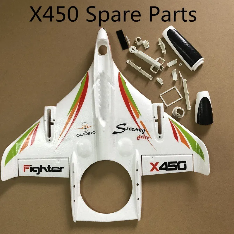 Основной корпус рамы запасные части для WLtoys XK X450 3D/6G RC вертикальный RC планер с фиксированным крылом RC самолет