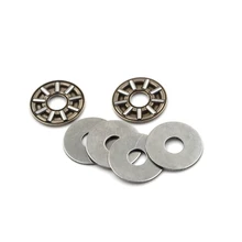 

2sets AXK0619 6mm x 19mm x 2mm Thrust Needle Roller Bearing With Two Washers