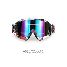Профессиональные лыжные очки ветрозащитные Дышащие анти-УФ зимние уличные спортивные сноуборд катание Оборудование Анти-туман снег очки