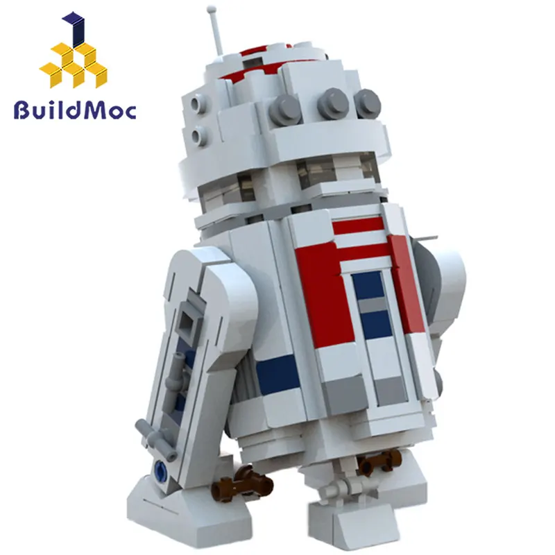 Construcdmoc 288 pièces mini lepining Star Series Wars R2 Robot ensemble D2 hors d'impression blocs de construction Toyswars anniversaire cadeaux de noël