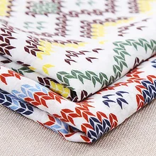 Lychee Life 50x140 см Ткань с цветочным принтом модные красочные ткани Ручное шитье для поделок одежда поставки украшения