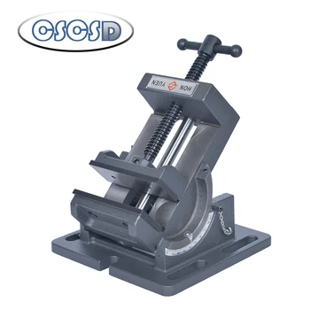 

Inclinable Guide Rod Angle Flat Vice Drilling Machine Bench Drill With 90 Degree Angle Small Vise 3 inch