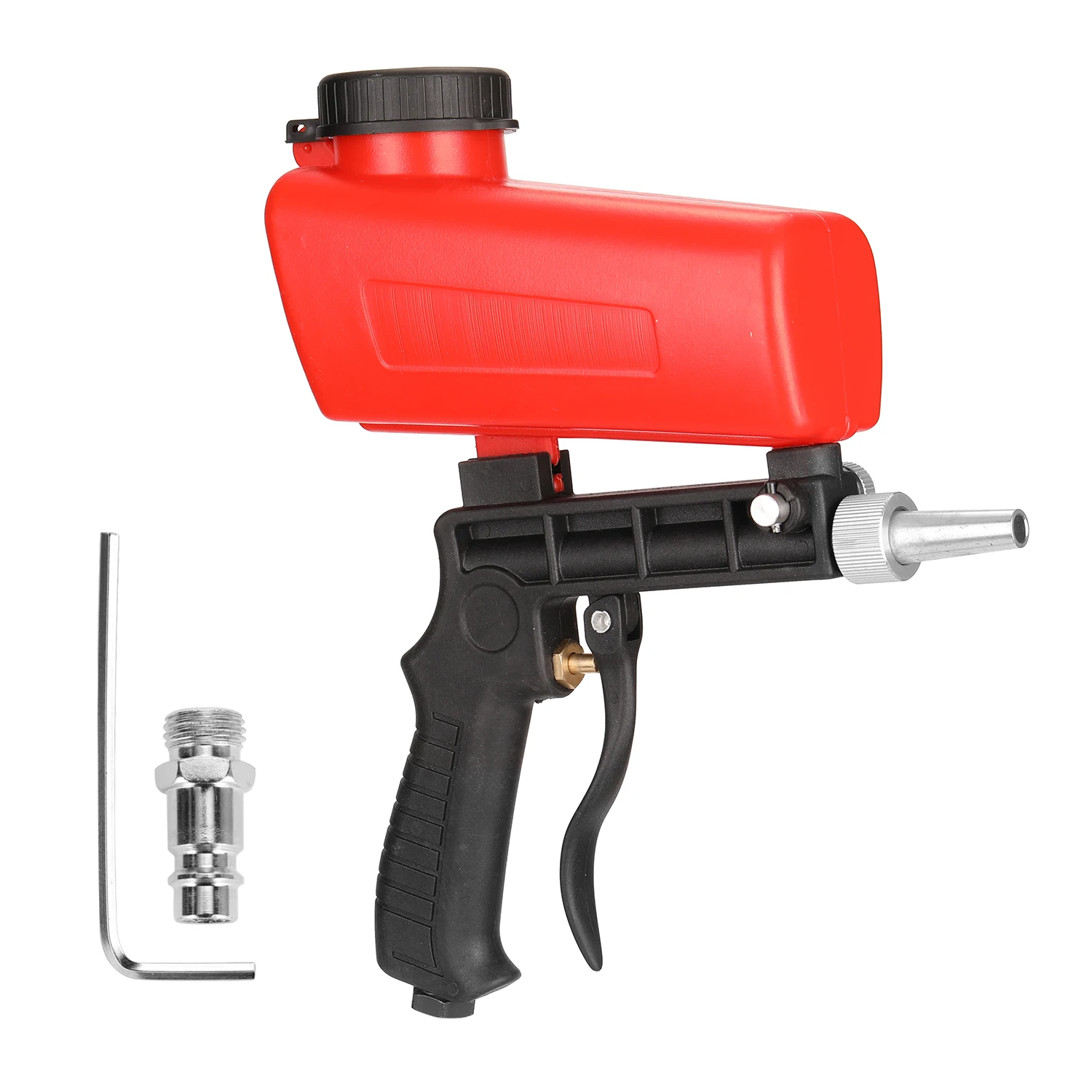 Spray-Gun Sandblasting-Machine Adjustable Antirust Mini DIY 90psi