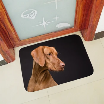 

Anti slip doormat for entrance door mats outdoor indoor front door mat Thicken flannel 40x60cm 50x80cm cute dogs printed carpets