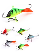 Winter Ice Jig 5cm 7.5g Fishing Lure VIB Fake Lure Hard Artificial Bait Balancer Sinking Fishing Carp Walleye Pike Perch Tackle