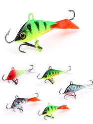 Winter Ice Jig 5cm 7.5g Fishing Lure VIB Fake Lure Hard Artificial Bait Balancer Sinking Fishing Carp Walleye Pike Perch Tackle