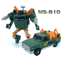MS-Toys трансформация MS-B10 MSB10 подъемный кран Режим мини-фигурка Робот Игрушки