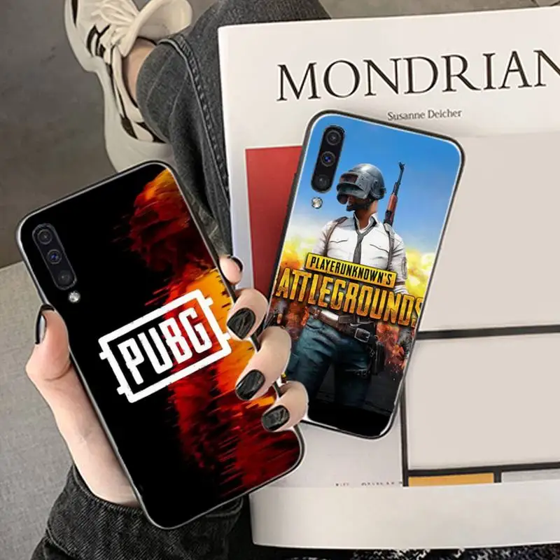 Чехол для телефона с рисунком игры PUBG Samsung Galaxy M10 20 30 A 40 50 70 71 6S A2 A6 A9 2018 J7 CORE PLUS STAR S10 5G