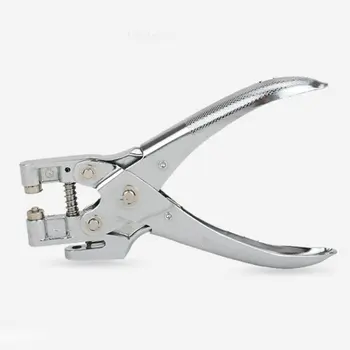 

Manual Single Hole Standard Punch Metal Retainer Paper Binding Tools Office School Supplies (Punch 30 pages)