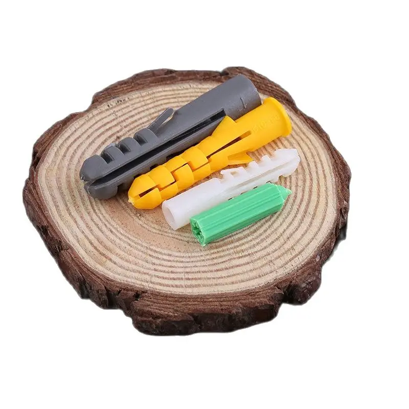 Plastic Expansion Pipe / Expansion Pipe / Rubber Plug Plastic Nylon Plunger Anchor Plug M6-M14 100PCS expansion plugs,plastic wall anchor