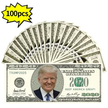 

Trump 2020 Fake Paper Money with Money Gun Make It Rain 100 USD Dollar Banknotes Prop Money Toy Gun Gifts for Men Dropshipping