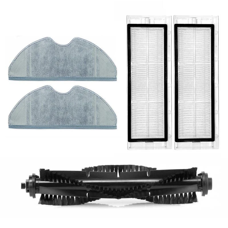 

5Pcs/set Filter Mop Cloth Roller Brush Kit For 360 S7 Vacuum Cleaner Accessories designed anti-winding roller