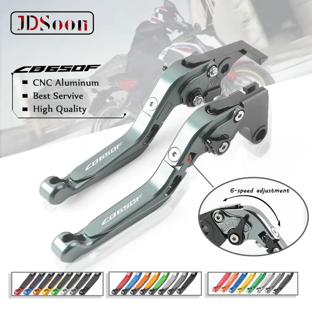 JDSOON Motorcycle Adjustable Folding Extendable Brake Clutch Lever For HONDA VFR800 VFR 800 1998 99 2001 Racing | Автомобили и