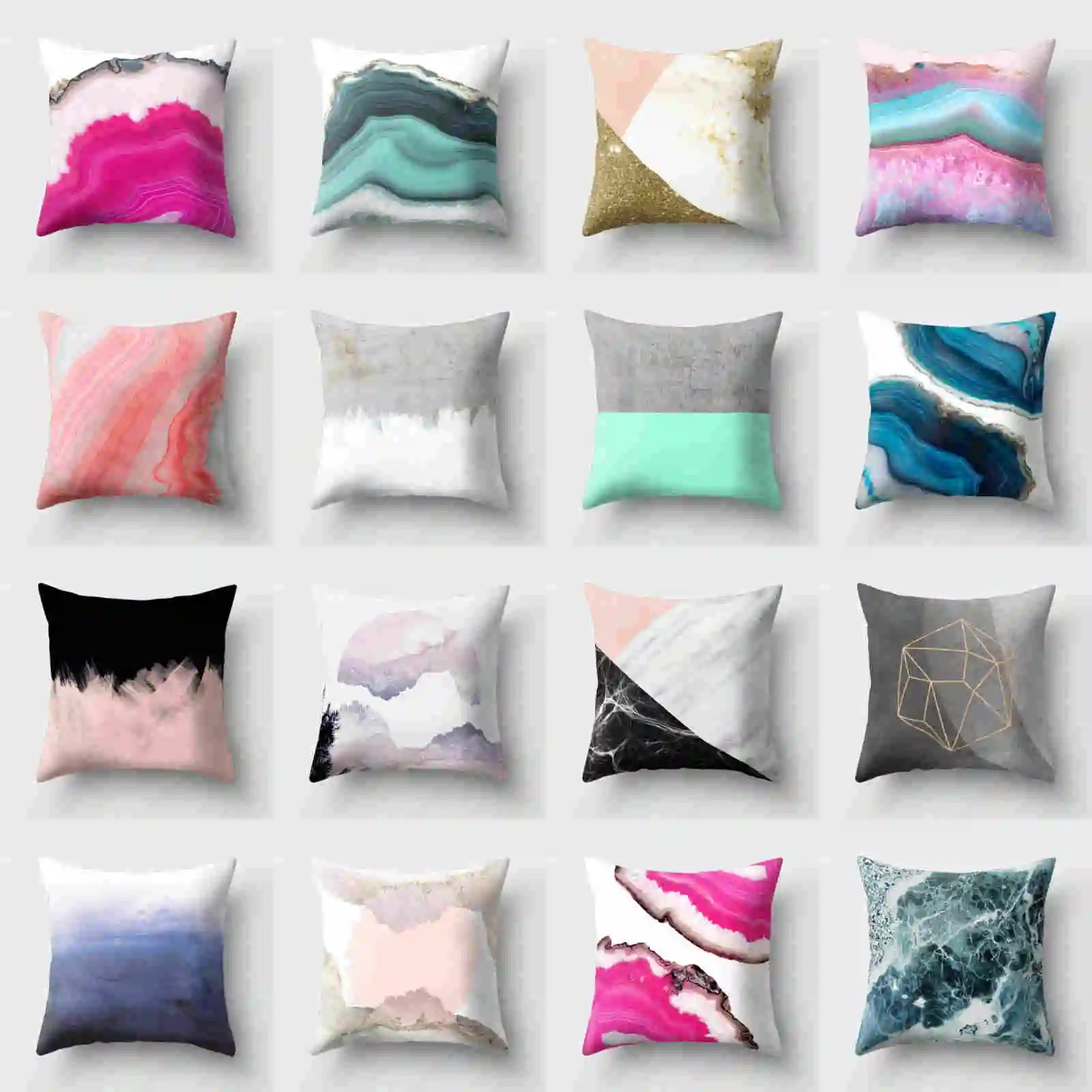 

Waist Cover Decor 18'' Cushion Home Polyester Case Throw Pillow Sofa